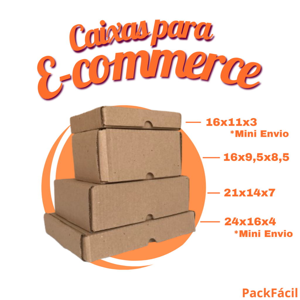 Caixas Papelão Mini Envios Sedex Correios Pac - 20 Unidades | Shopee Brasil