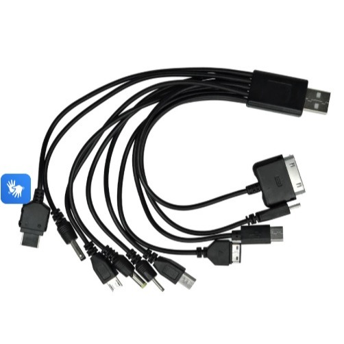 Cabo Usb Para multifuncional 10 Em 1 Universal Usb Multi Carregador ...