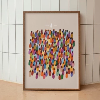 Quadro Decorativo Religiosos Com Textos Bíblicos Para Sala, Quarto ou Escritório – Cinco Paes e Dois Peixes No1