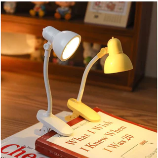 Mini Lâmpada De Mesa LED Bateria Livro De Leitura com Clipe De suporte Luz Ajustável Portátil