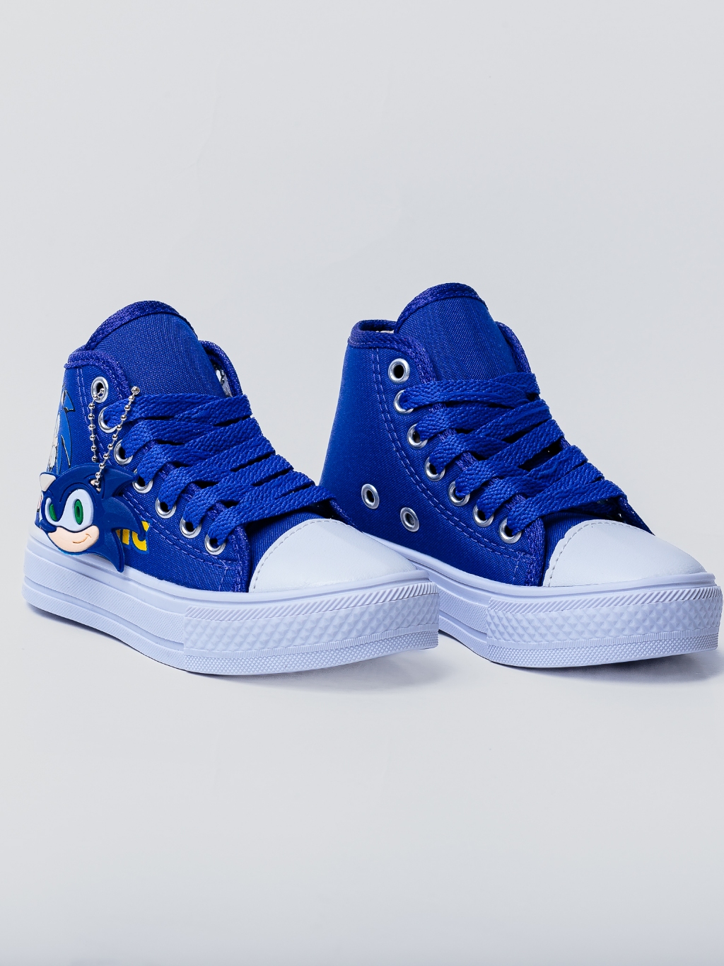 Botinha Infantil Menino Sonic Desenho Confortável Masculino