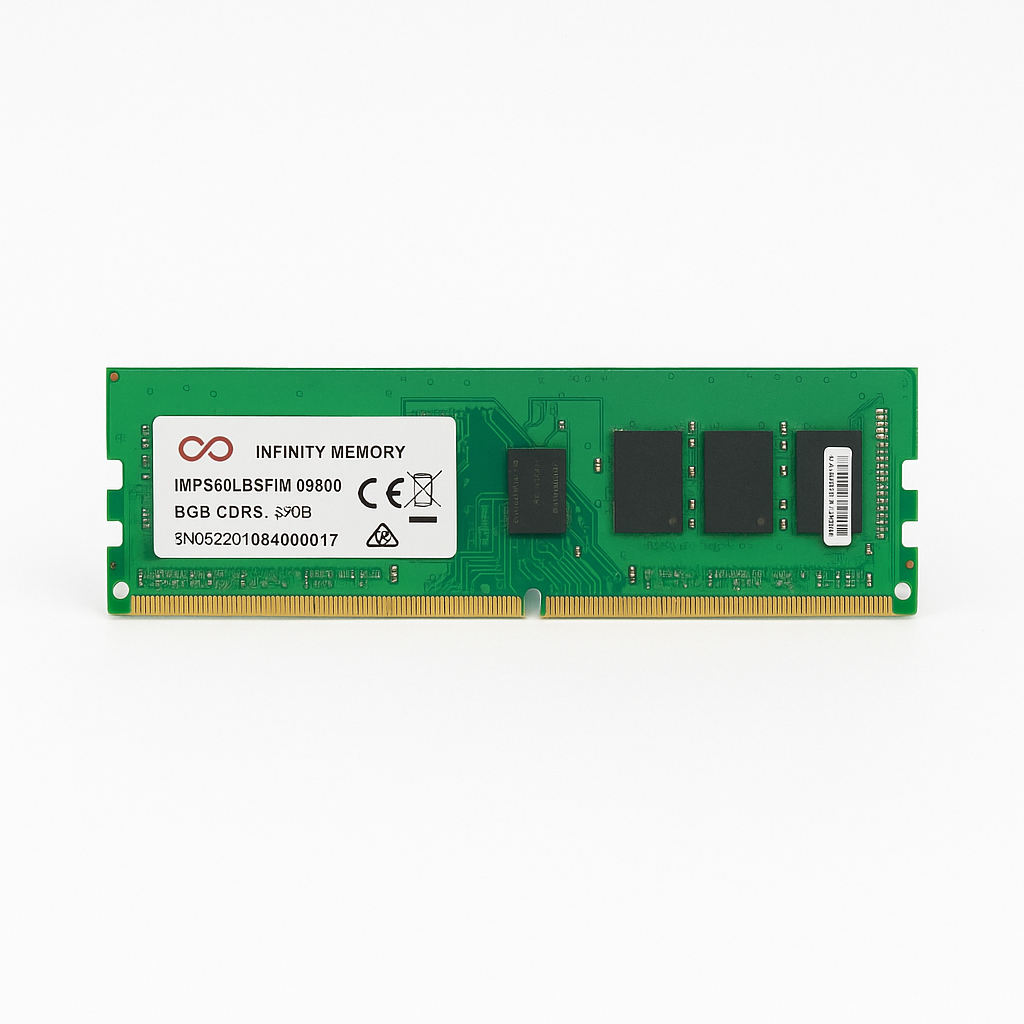Memória Infinity Memory PC DDR3 8GB 1600MHz Mais Velocidade e ...
