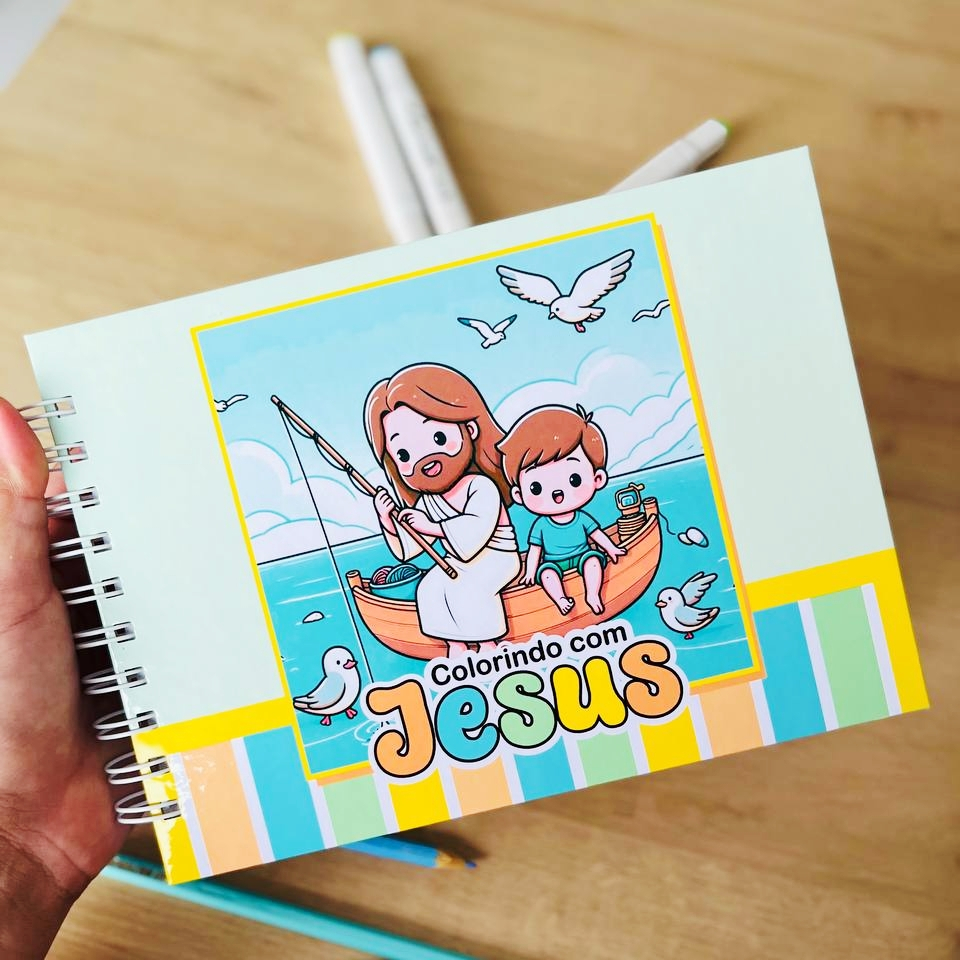 Bobbie Goods Cristão - Livro de Colorir Cristão - Colorindo com Jesus ...
