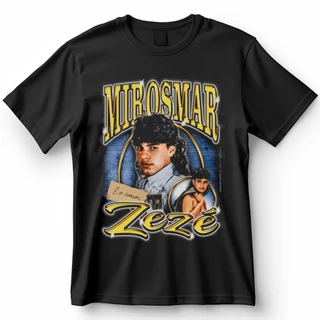 Camisa Zezé Di Camargo e Luciano Mirosmar Sertanejo Blusa Camiseta de Cantores 100% Algodão