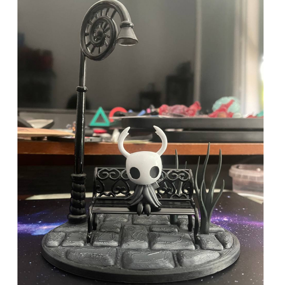Diorama Hollow Knight decorativo