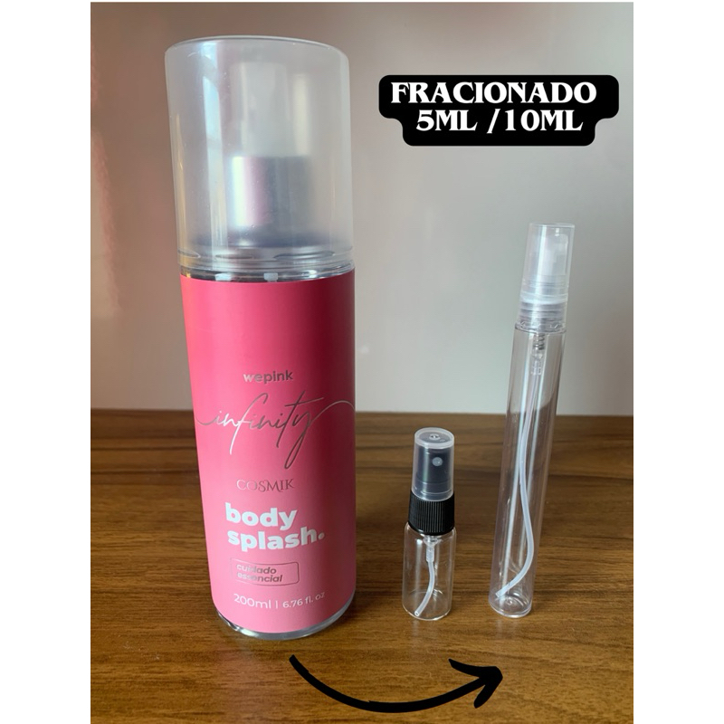 Body Splash Infinity cosmik 5ml/10ml | Shopee Brasil