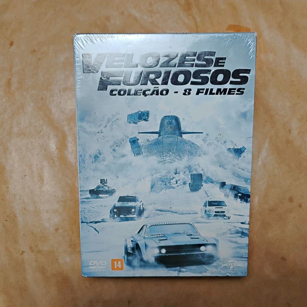 DVD - Velozes e Furiosos - Coleção 8 Filmes | Shopee Brasil