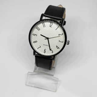 Novo relógio simples e grande para homens, relógio versátil com retrô de alto valor，pulseira de couro