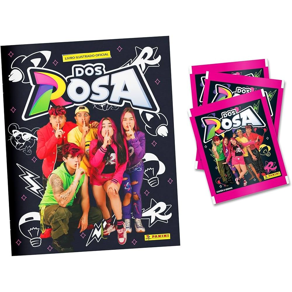 Álbum de figurinhas Dos Rosa Emily Vick | Shopee Brasil