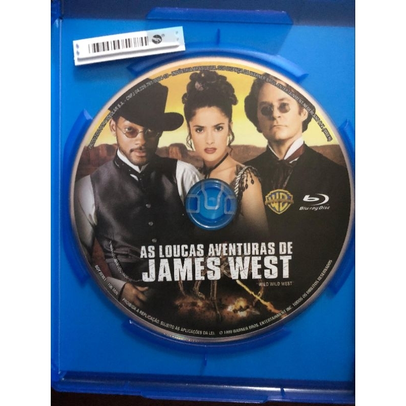 Blu-ray As Loucas Aventuras de James West | Shopee Brasil