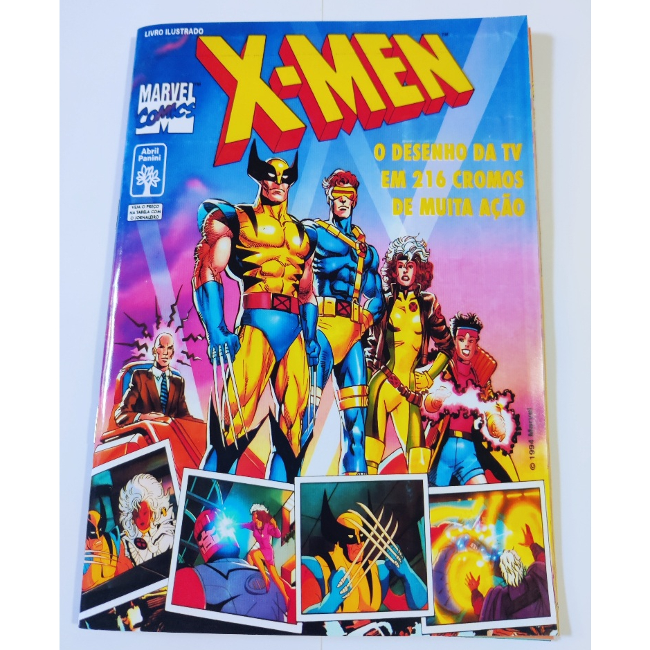 Man アルバム Mania,Labo,iDOME Álbum X-Men - 1994 - Abril Panini | Shopee Brasil