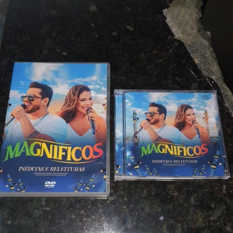 CD e DVD Banda Magníficos TOUR 2025 Inéditas e Releituras | Shopee