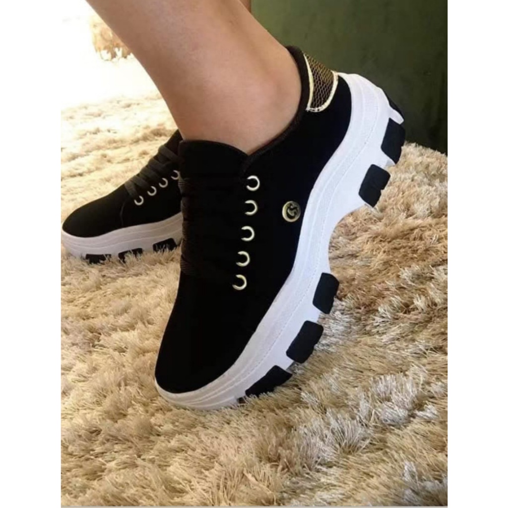 TENIS FEMININO CASUAL PLATAFORMA MAIS VENDIDO E CONTÁVEL | Shopee Brasil