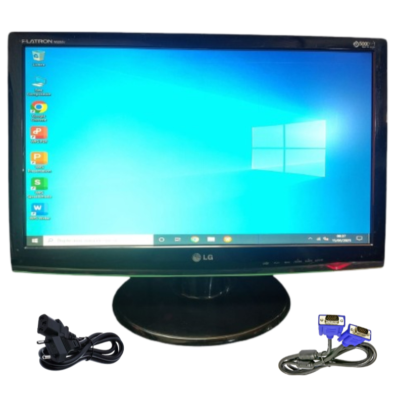 Tela Monitor de 22" Widescreen LG Entrada HDMI Com Linha Na Tela e ...