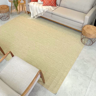Tapete Sisal Clean 100x150 Moderno, Sofisticado e Versátil para Sala, Quarto e Closet