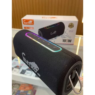 Caixa de Som Eletromex Bluetooth RGB prova D´água 100W (EL-1086) - Panda em Oferta na Shopee