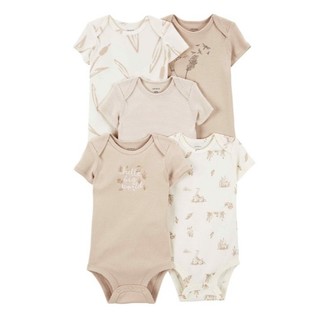 Kit Body Bebê Carters Original Importado 5 Peças  Super Conforto e Qualidade Premium em Oferta na Shopee