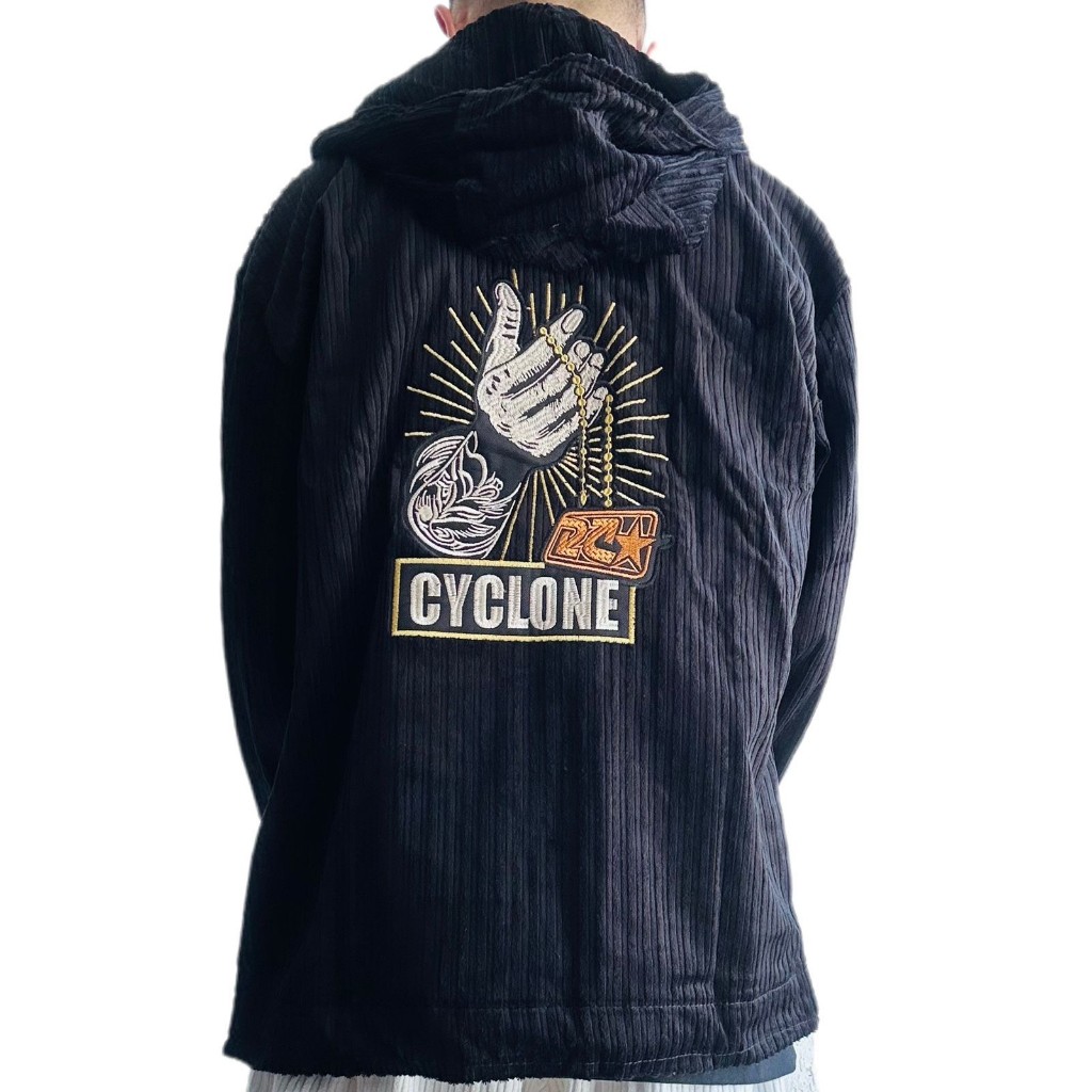 Jaqueta Da Cyclone Veludo New Black | Shopee Brasil