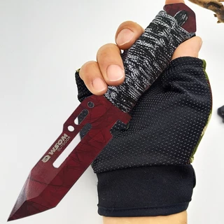 Canivete Automático Saque Rápido Tatico Militar Tático Com Corda Faca de Mesmo Estilo do CS GO