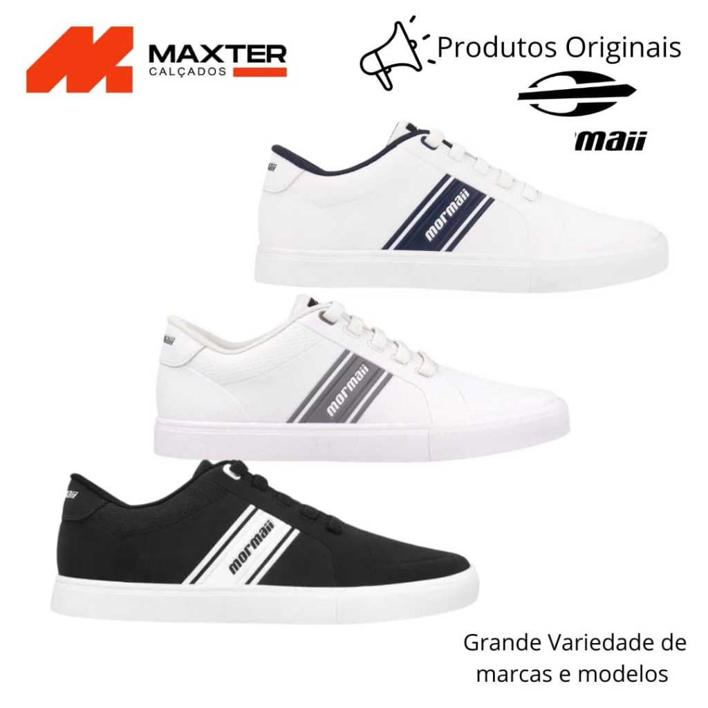 Mormaii Tenis Masculino Urban Malta Casual Calce fácil