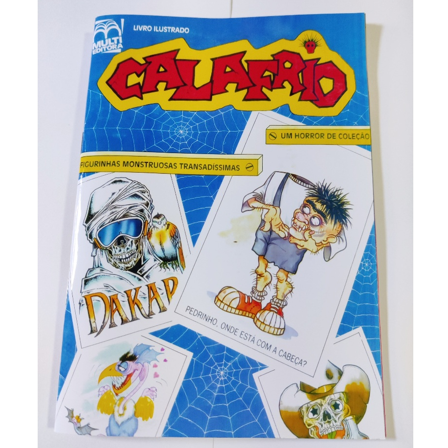 Álbum Calafrio - Um Horror de Coleção - 1989 - Multi-Editora | Shopee ...