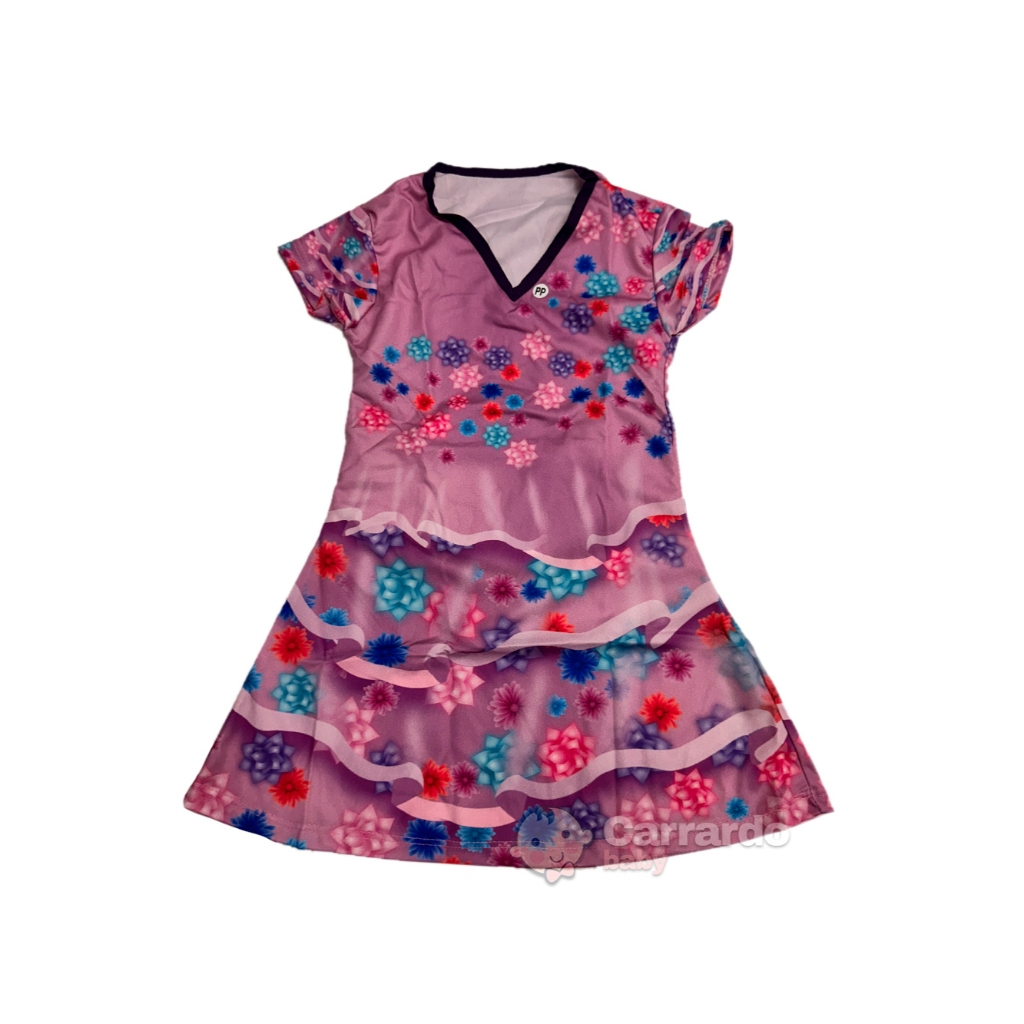 Fantasia Isabela Encanto Mirabel Familia Madrigal + Bolsinha