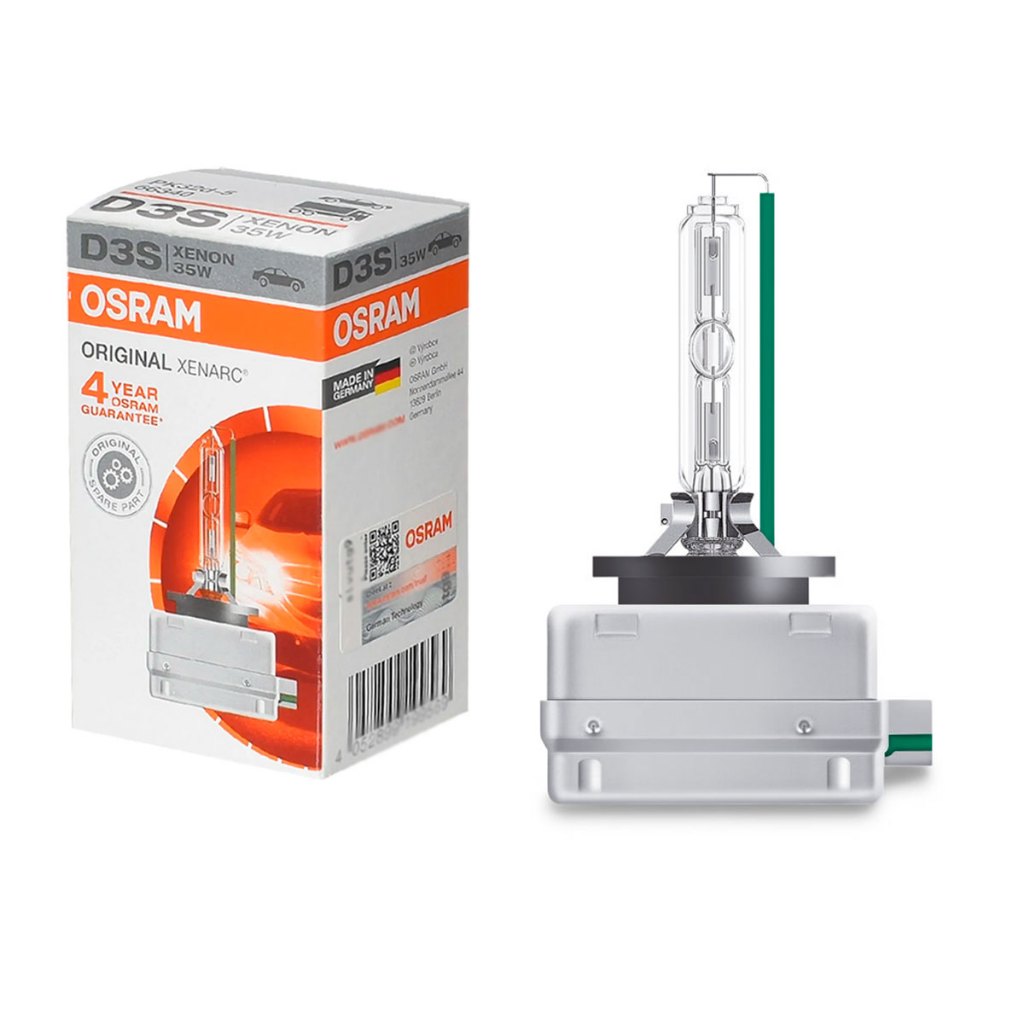 Lampada Farol Xenon Osram Original Xenarc D3S 35W 42V 4300K PK32d