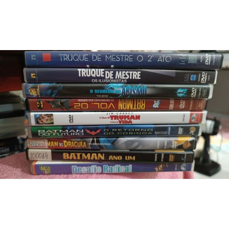 Lote 9 DVDs | Shopee Brasil