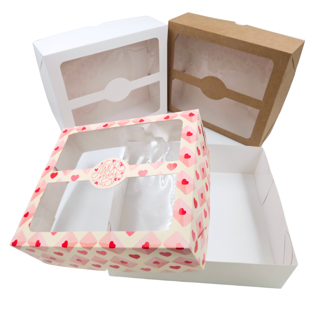 10 Caixas para presente e lembrancinha tema amor, mães, namorados e aniversário. 22,5x16,5x6,5cm em Oferta na Shopee