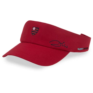 Viseira Flamengo Zico assinada oficial (30662)