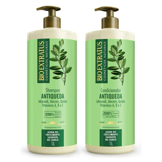 Kit Jaborandi Bio Extratus Shampoo e Condicionador - 1L Antiqueda e Crescimento em Oferta na Shopee