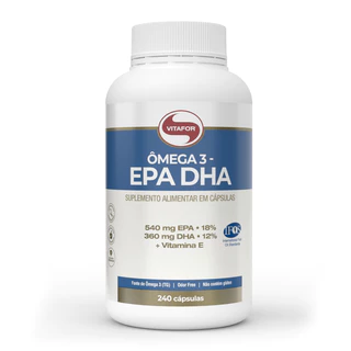 Ômega 3 - EPA DHA Suplemento Alimentar em Cápsulas Vitafor