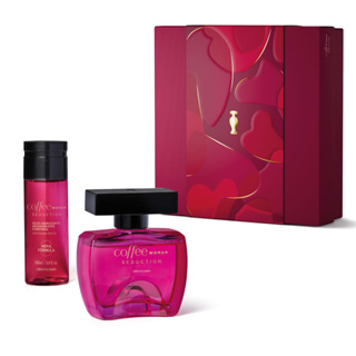 Kit Coffee Woman Seduction Feminino O Boticário | Colônia + Óleo Corporal + Caixa Presenteável Dia dos Namorados em Oferta na Shopee