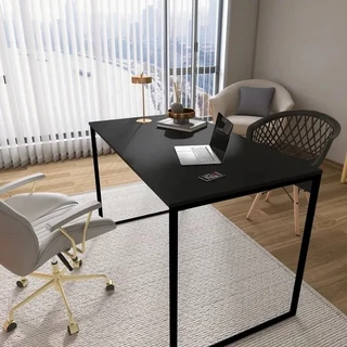 Escrivaninha Industrial Estilo Moderno para Quarto 90x60 MDP e Ferro
