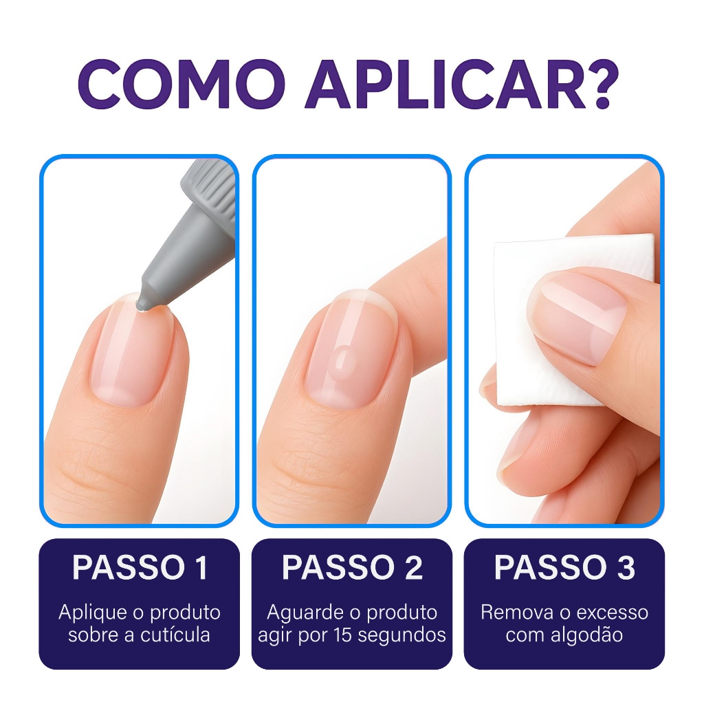 Kit removedor de cutículas em gel com espátula — foto 6