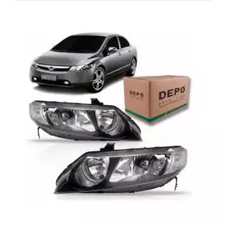 FAROL NEW CIVIC 2006 A 2011 PAR DEPO