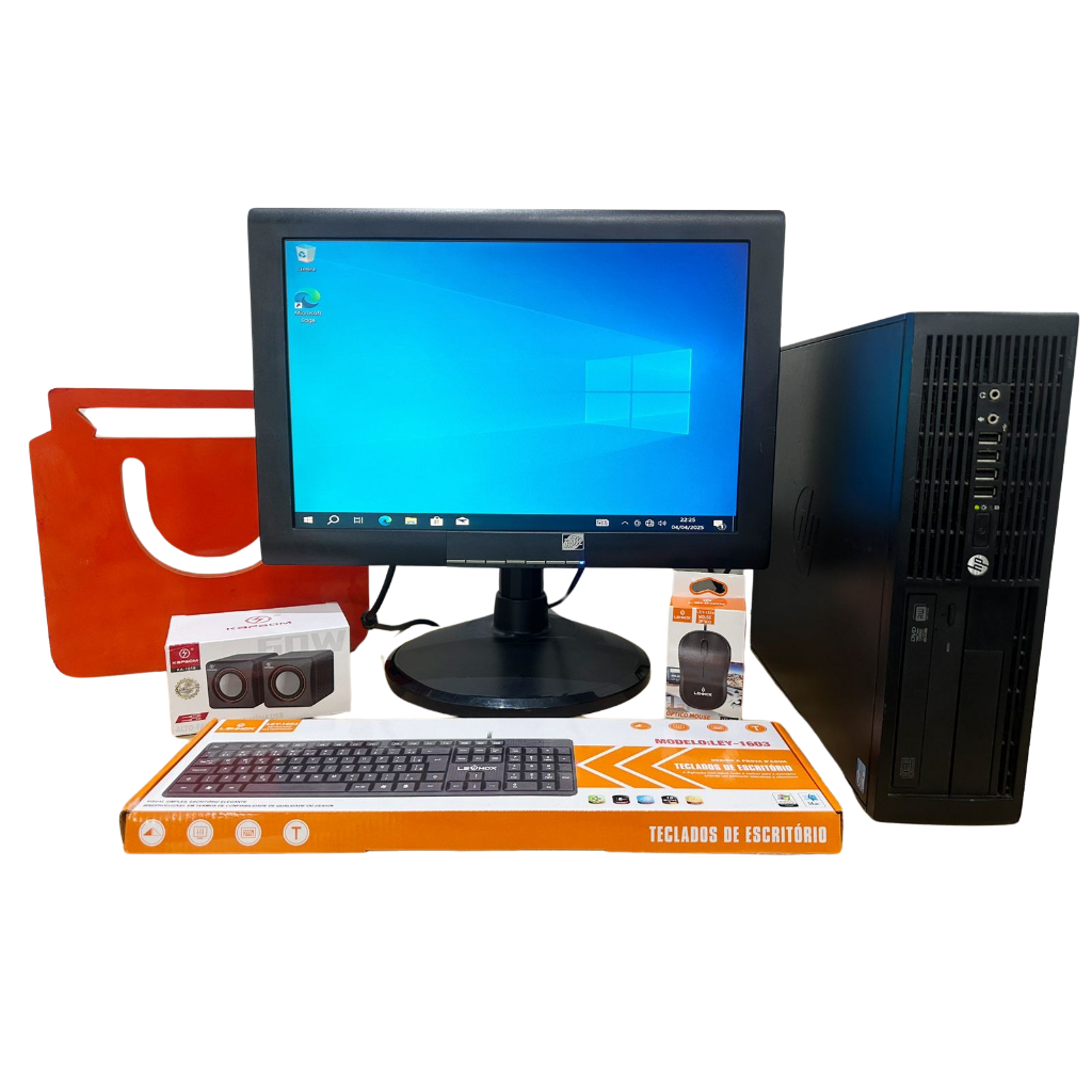 Kit Computador Completo AMD + Monitor + Teclado e Mouse + 8GB RAM + SSD ...