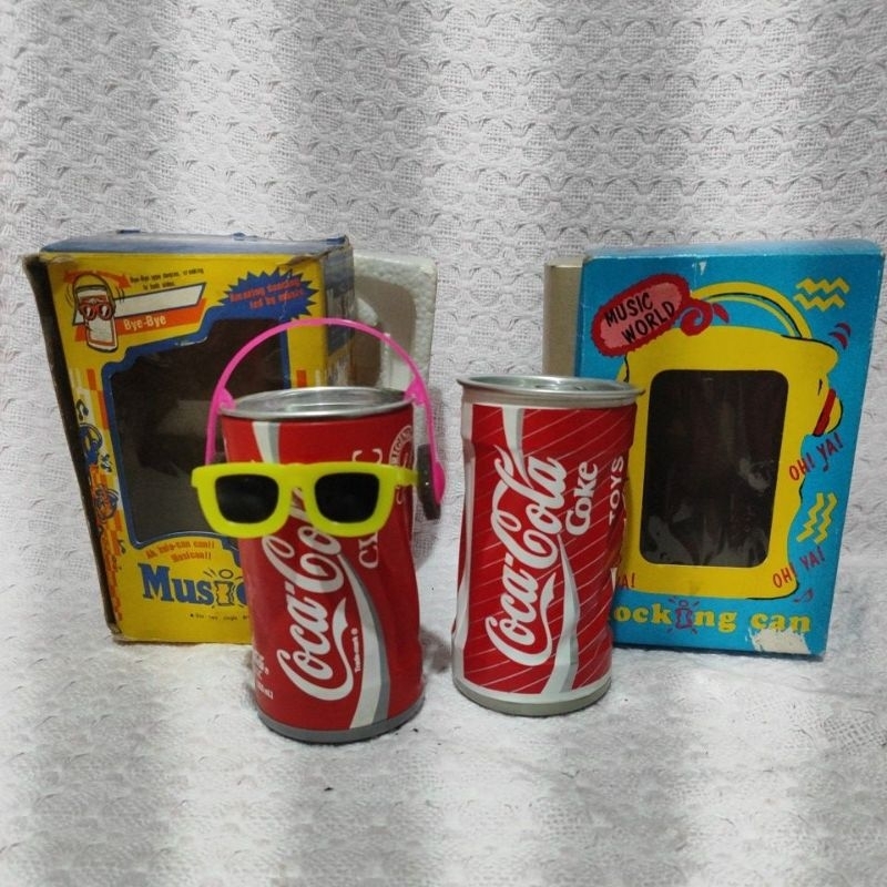 latinha musical promocional coca cola musical anos 80 | Shopee Brasil