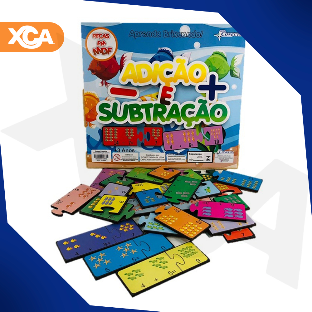 Jogo Educativo Pedagógico De Matemática Infantil Para Pais E Filhos Em ...