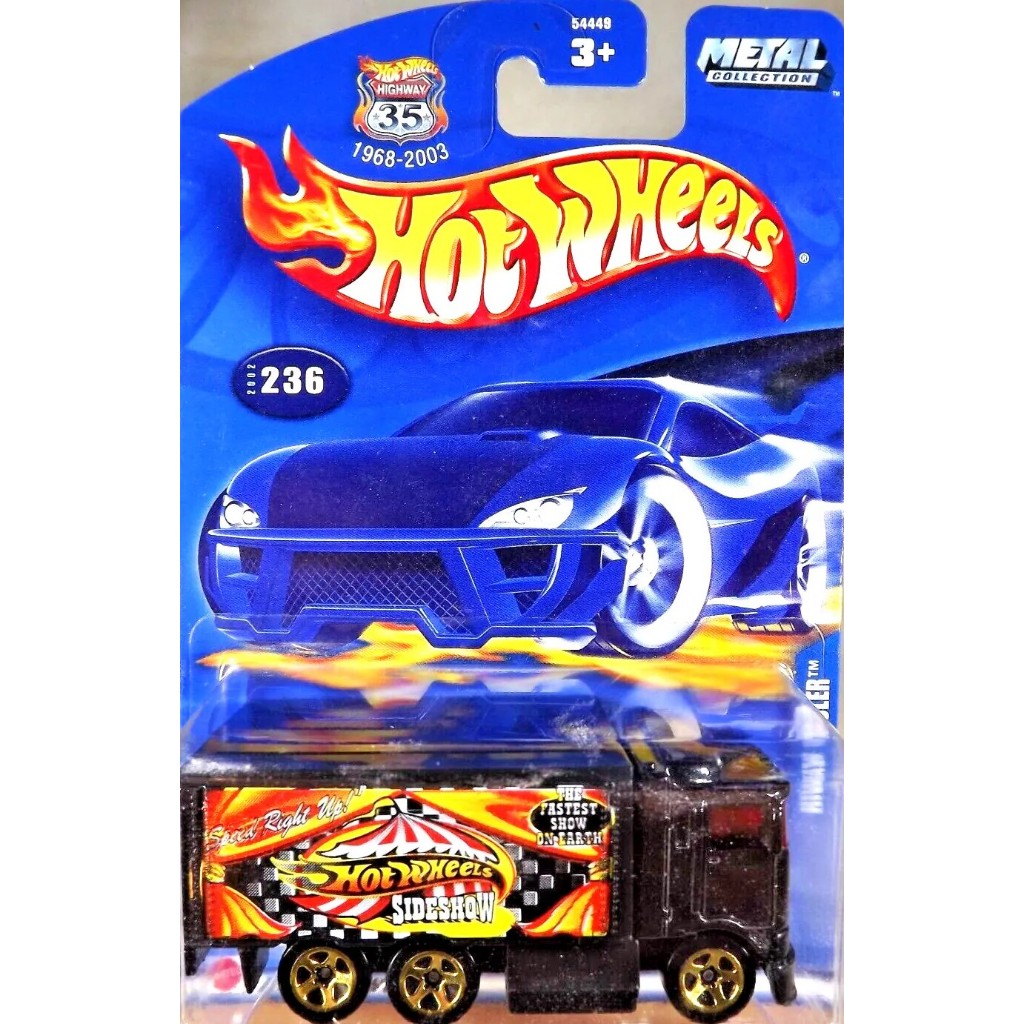 Hot Wheels Rig Wrecker Guincho Hiway Hauler Truck Caminhão Tank