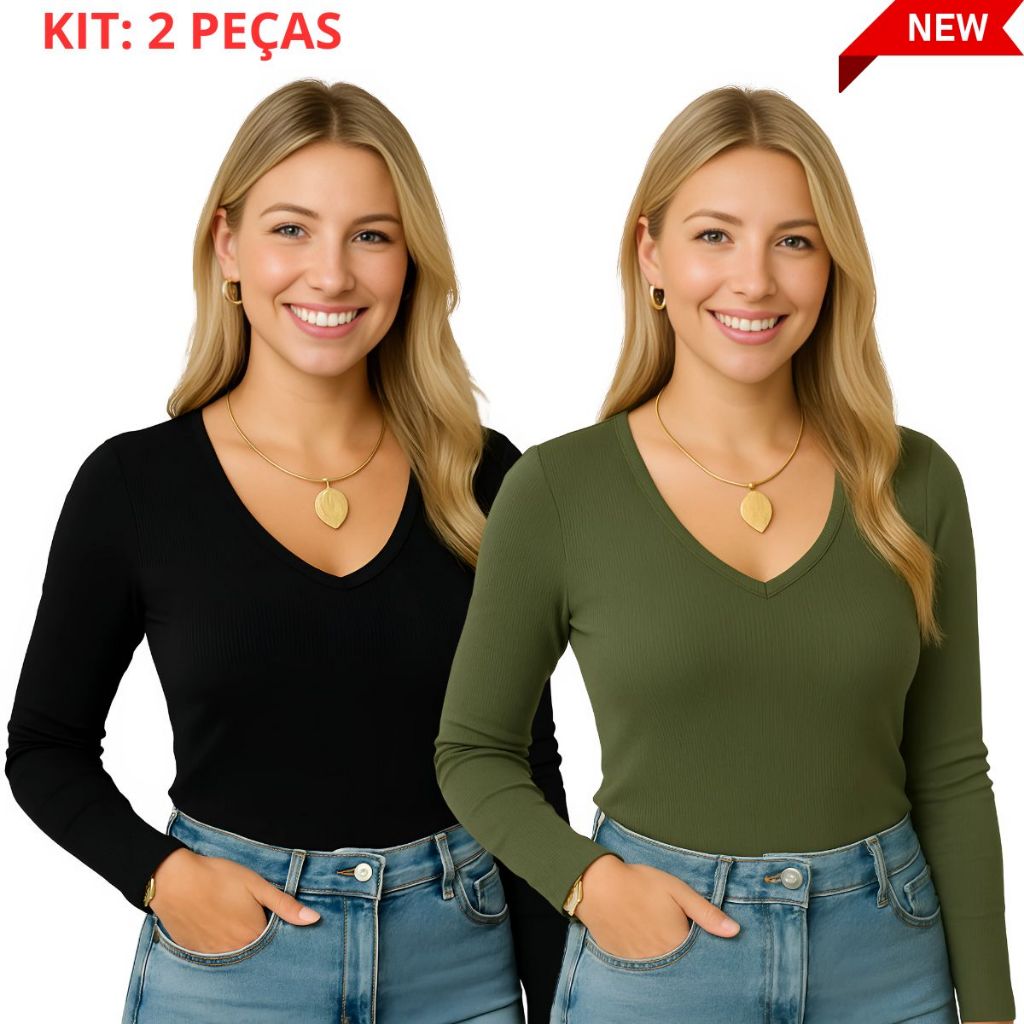 kit-2-blusa-feminina-ribana-canelada-manga-longa-com-decote-em-v