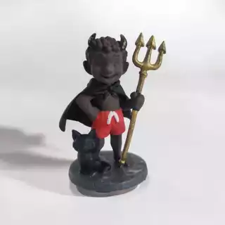 Exu Mirim em Resina - Impressão 3D