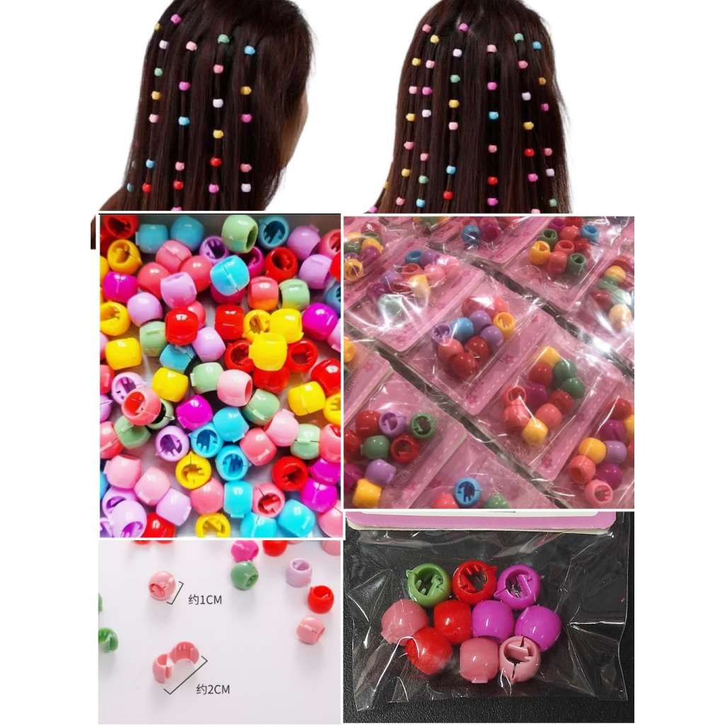 Kit 10-100 Unidades Tererê Tic Tac Para Cabelo Infantil | Shopee Brasil