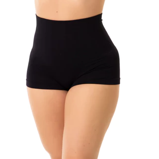 Short Cinta Modeladora Segunda Pele Alta Compressão Segura Barriga Reforçada Pós Parto Zero Barriga Em Poliamida