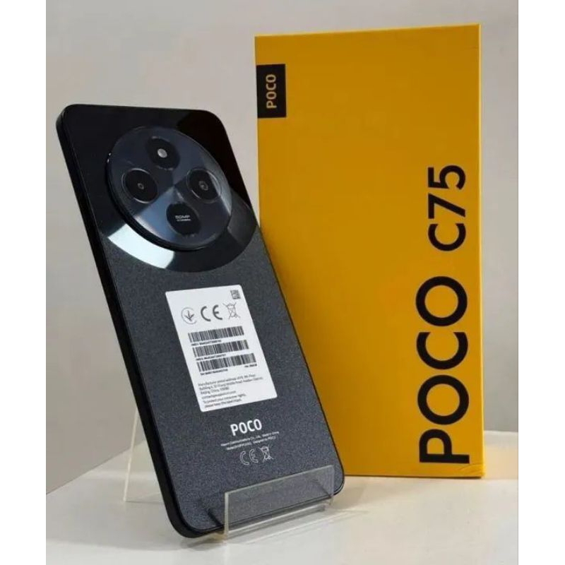POCO C75 BLACK 8 RAM 256GB GLOBAL | Shopee Brasil
