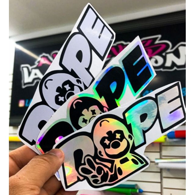 Adesivo Dope Mario colorido holografico para moto bike | Shopee Brasil
