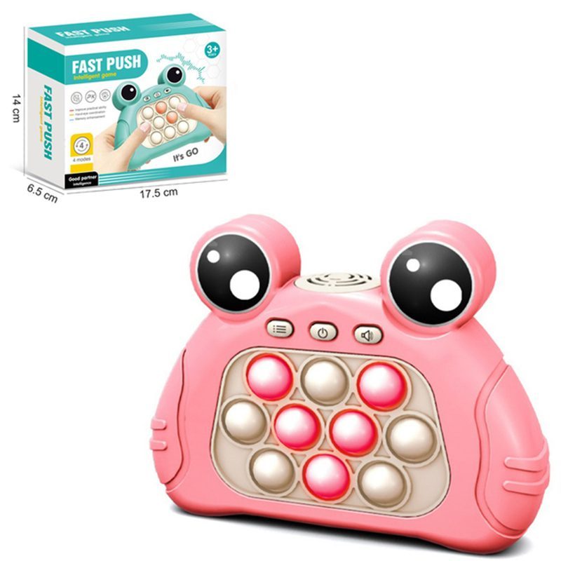 Popeti Game Pop-it Anti-stress Jogo Interativo Eletronico Sapinho ...