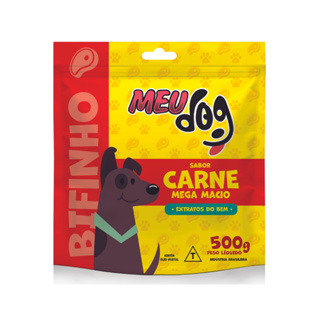 Bifinho Meu Dog Sabor carne 500g Petisco premium para cachorro em Oferta na Shopee