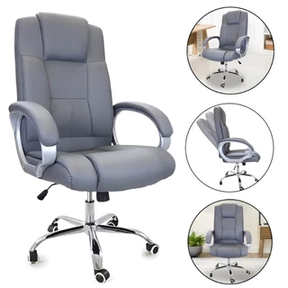 Cadeira Presidente Executiva Ergonômica com Acabamento Premium