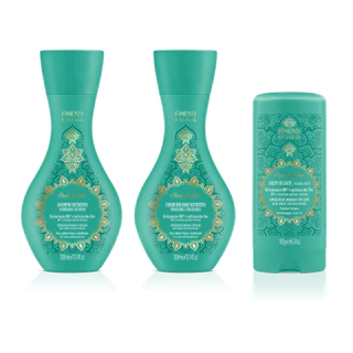 Amend Millenar KIT Óleos Árabes Sh e Cond 300ml + Balm Selante 180g em Oferta na Shopee